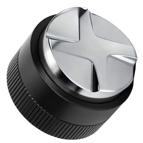 Gravity Adaptive Espresso Distribution Tool with 304 Stainless Steel 4 Blade Base 51mm