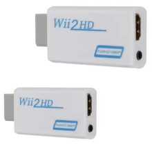 For to -Compatible Converter 1080P HD Adapter Connector 3.5mm Video Audio for PC Monitor to -Compatible
