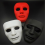 (Κόκκινο) Μάσκα Μεταμφίεσης Halloween Cosplay Ολόσωμη Μάσκα Μεταμφίεσης Ολόσωμη 5