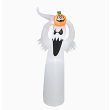 Inflatable Ghost and Pumpkin Halloween Decoration Home Use for Garden Lawn Party Outdoor Display
