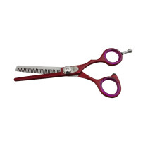 Suntachi Modellierschere Model S-880 5,5 Zoll 28 Zähne rot