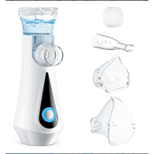 Portable Nebuliser Machine for Adults Kids Rechargeable Inhaler Black