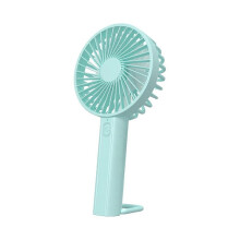F35 Wiederaufladbarer, leistungsstarker Handventilator mit Aufhängeöse, 1200 mAh, Tischventilator, Hellblau_M