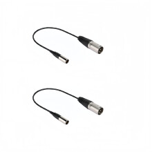 Stück Mini-XLR-3-Pin-Stecker auf Canon-kompatibles Audiokabel zur Übertragung der Kamera-Mikrofon-Schnittstelle_M