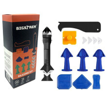 14PCS Silicone Caulking Tool Kit - Sealant Finishing & Caulk Removal Tools Set for Bathroom, Kitchen, Window & Tile