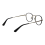 Savile Row Optical Frame SRO-014 001 49 Titanium 3