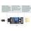 2 Sets Resistive Soil Moisture Meter with Corrosion Resistant Probe, Digital Analog Signal Output 2