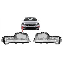 For S60 2014-2018 Inscription Front Bumer LED Daytime Running Light DRL Fog Light 31434567 31434568 Right