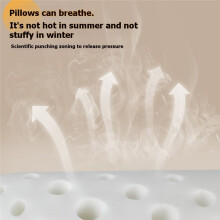 Camping Travel Pillow Soft Slow Rebound Memory Foam Cervical Neck Support Noon Break Pillow for Outdoor Sleeping A
