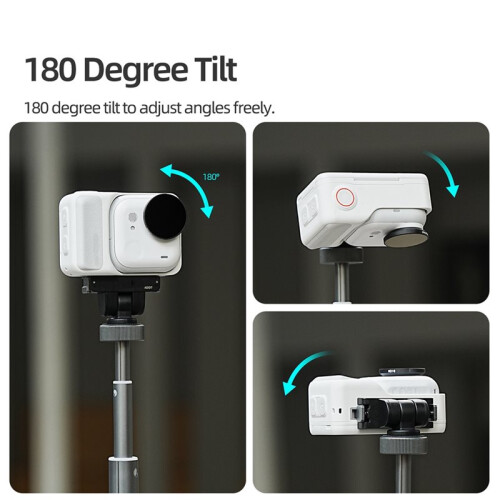 Adjustable Magnetic Adapter for  GO Ultra Quick-Release Mount with 1/4 Screw Camera Expansion 2