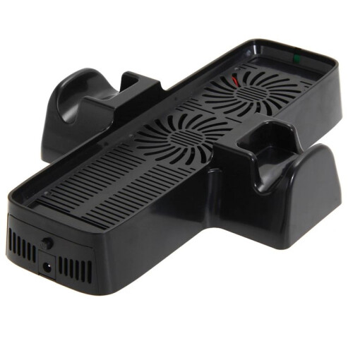 Consolekoelventilator met Dubbele Dockstandaard Koelventilator Warmteafvoer Accessoires voor  360 Game Controller
