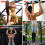 Pull Up Assistance Trainer Set Adjustable Pull Up Assist Bands with Foot Support 5