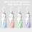 (Coffee) Sleek 6 Classic Umbrellas Bones Protection Capsule Exceptional Gradient Sun Mini Compact User-friendly Umbrella 5