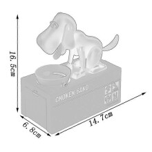 Intelligent Dog Steal Coin Money Saving Box Electric Automatic Puppy Coin Collector for Family Use Birthday Gift