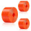 16.4ft Perforated Orange Strips,3 Pcs Cable Holder for Drywall,Electrical Wire Holder,Marking Wire 1