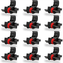 Calculator Ink Ribbon IR-40T for HR-100tm HR-170RC for P23-Dhv,12 Pack Calculator Ribbon Red/Black