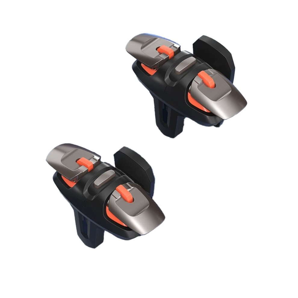 1Pair 4/6 Alloy Finger Mobile Phone Game Trigger For Pubg Aim Shooting L1 R1 Alloy Key Button For Gamepad Controller 4 Saudism