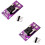 ACS758LCB-050B-PFF-T 50A Hall Current Sensor Module Linear Current Sensor Module 2pcs 1