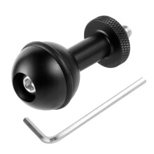 1 Inch Ballhead Adapter Adjustable Anti-Loose Base for SLR Underwater Diving Photography Camera Accessories M5