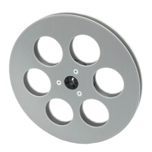 7 Inch Reel to Reel Tape Recorder 6 Hole Empty Open Reel for 1/4 Reel to Reel Tape Recorder C