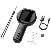 1080P HD 100X Portable Microscope Handheld Digital Magnifier with LED Light for Electronics and Jewelry