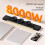 60cm Induction Lamp Wall Track Socket Can Accommodate 4-6 Sockets 13A Multifunctional Track Socket A 5