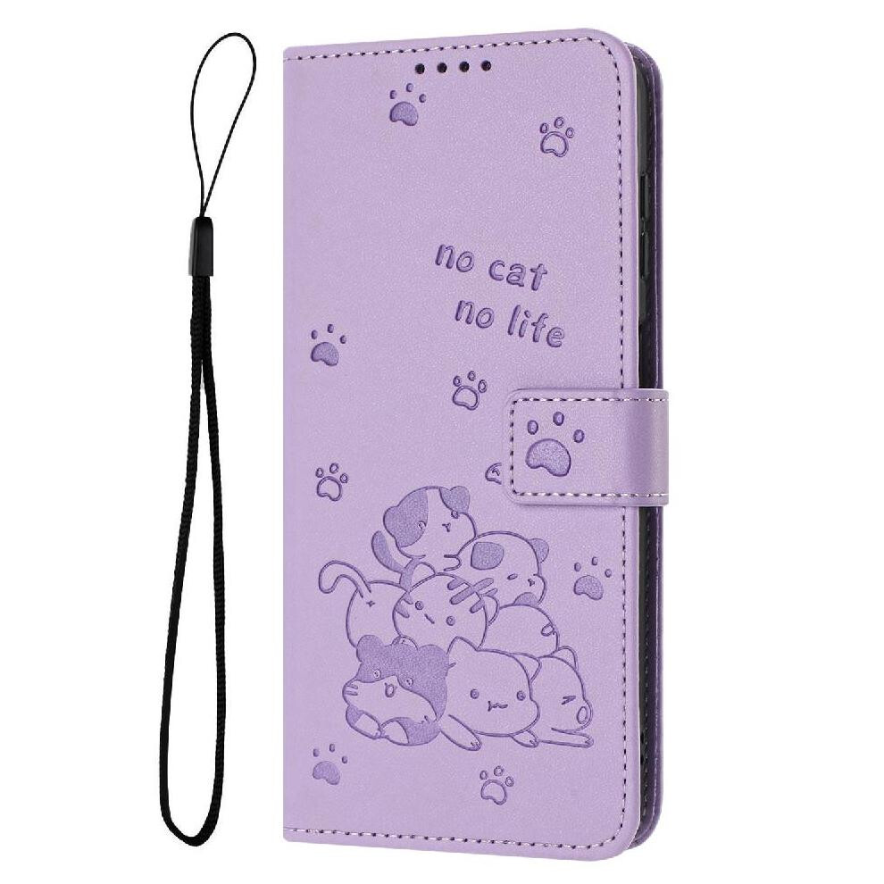 Flip Case For Realme P4 Power Cute Cat Pu Leather Card Holder Kickstand Leather Wallet 764563364312