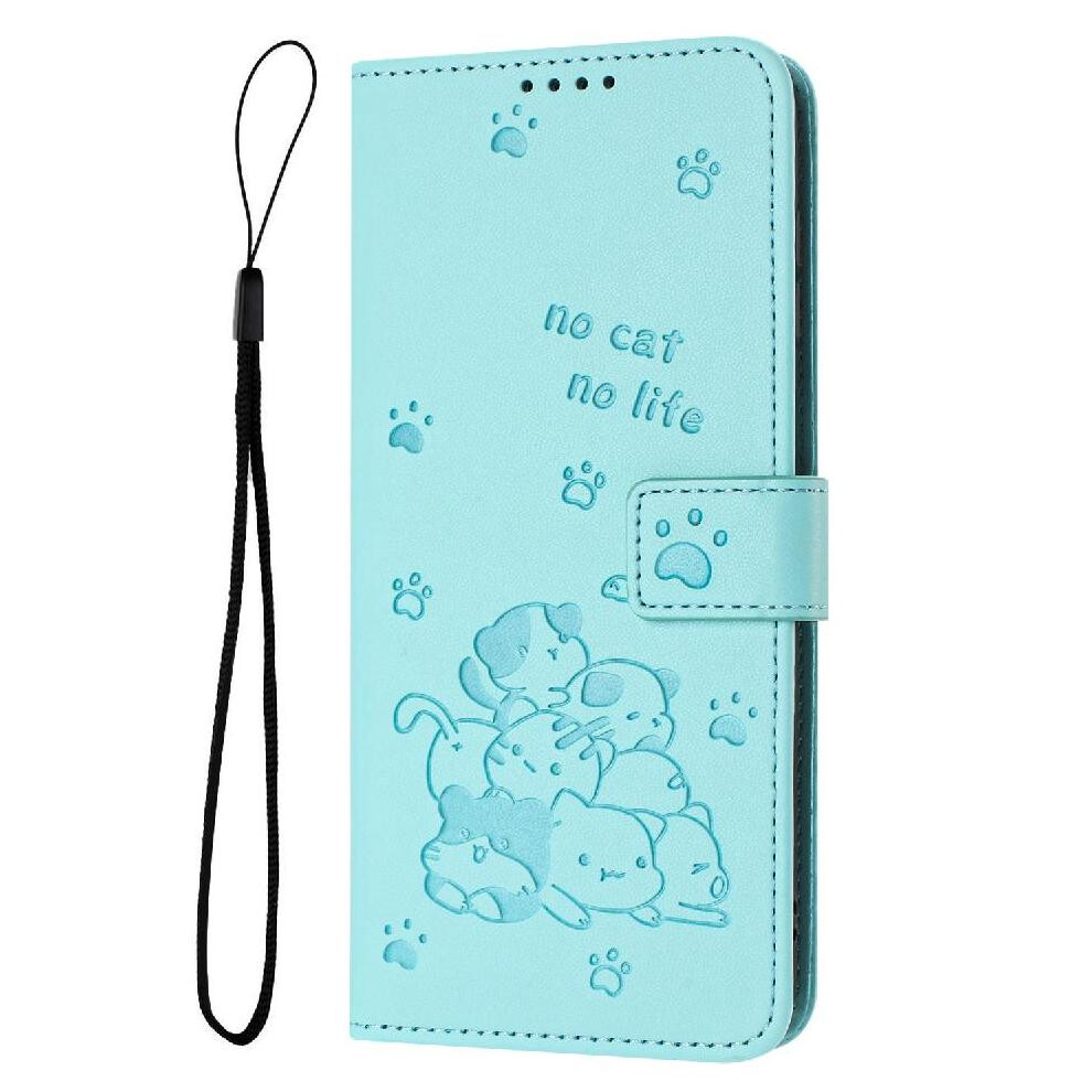 Flip Case For Realme P4 Power Cute Cat Pu Leather Card Holder Kickstand Leather Wallet 764563364343