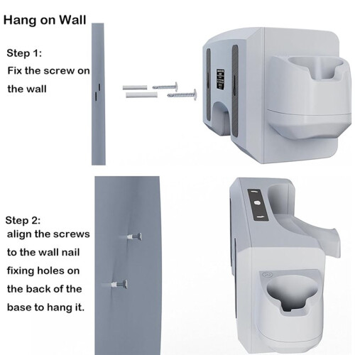 Wall-Mounted & Desktop Charging Dock for Meta Quest 3 VR Headset and Controllers, Charging Base Stand Station 1