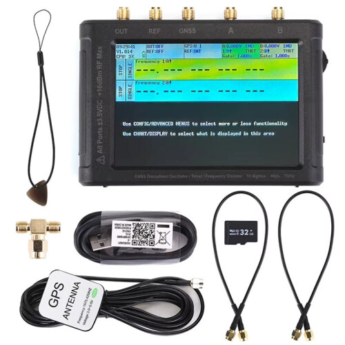 ZC412 Frequency Counterdual Timer/Counter with Built-in GPSDO 12-Bit High-Precision Frequency Counter 1