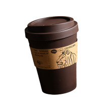 Nieuwigheid koffiekop thema vuilnisbak twee maten voor-1 1