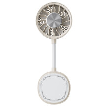 2000mAh USB Rechargeable Phone Cooling Fan Having Strong-Beige