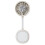 2000mAh USB Rechargeable Phone Cooling Fan Having Strong-Beige 1