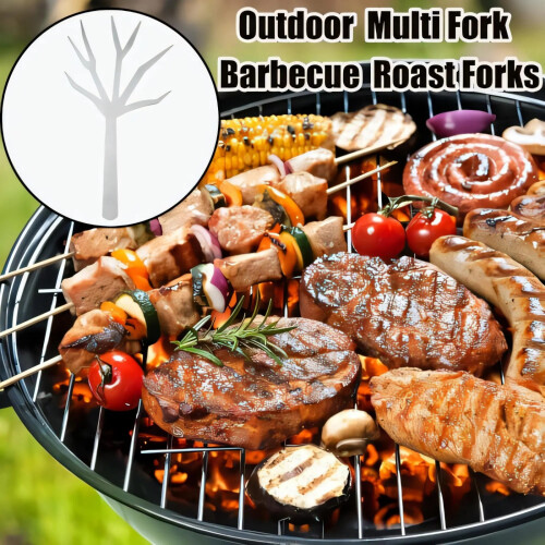 Food Grade Stainless Steels Fruit Fork Stylish Tree Branch 1