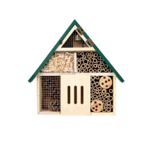 Wooden Habitat For Helpful Garden Visitors And Butterflies Great