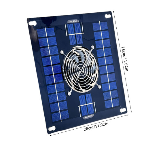 Solar panel Powered Fan Air Extractors Replacement Ventilation 2