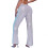 Women's Glitter Trousers Sequins Flared Pants For-White L 5