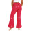 Women's Glitter Sequins Flared Pants Disco Party-champagne L 7