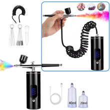 Airbrush with Compressor Portable Airbrush Painting for Painting Paint Crafts Airbrush Compressor Paint Spray Gun
