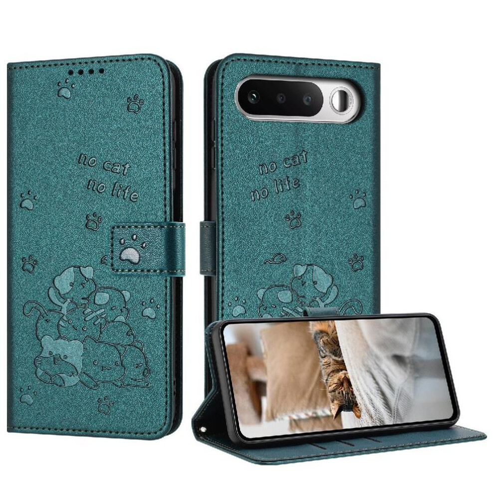 (C2) Flip Case For Realme 16 5G Pu Leather Card Holder Kickstand Leather Wallet Cute Cat 764563364596
