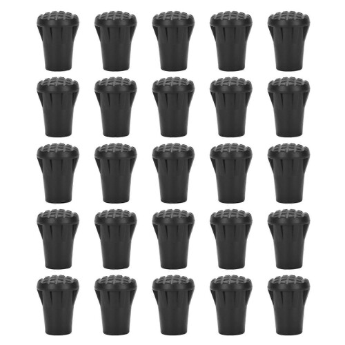 25 Stück/Packung robuste Gummispitzen für Gehstockenden_M 1
