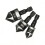 3PCS Chamfer Drill Bit Set, Countersink Deburring Tool with Hex Shank (12/16/19mm) 2