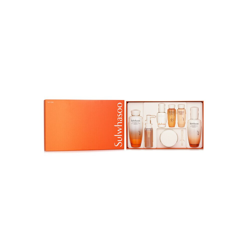 Sulwhasoo Essential Firming Care Set: Essential Revitalizing Water Ex 150Ml+Essential Revitalizing Emulsion Ex 125Ml+Essential Firming 3Pcs
