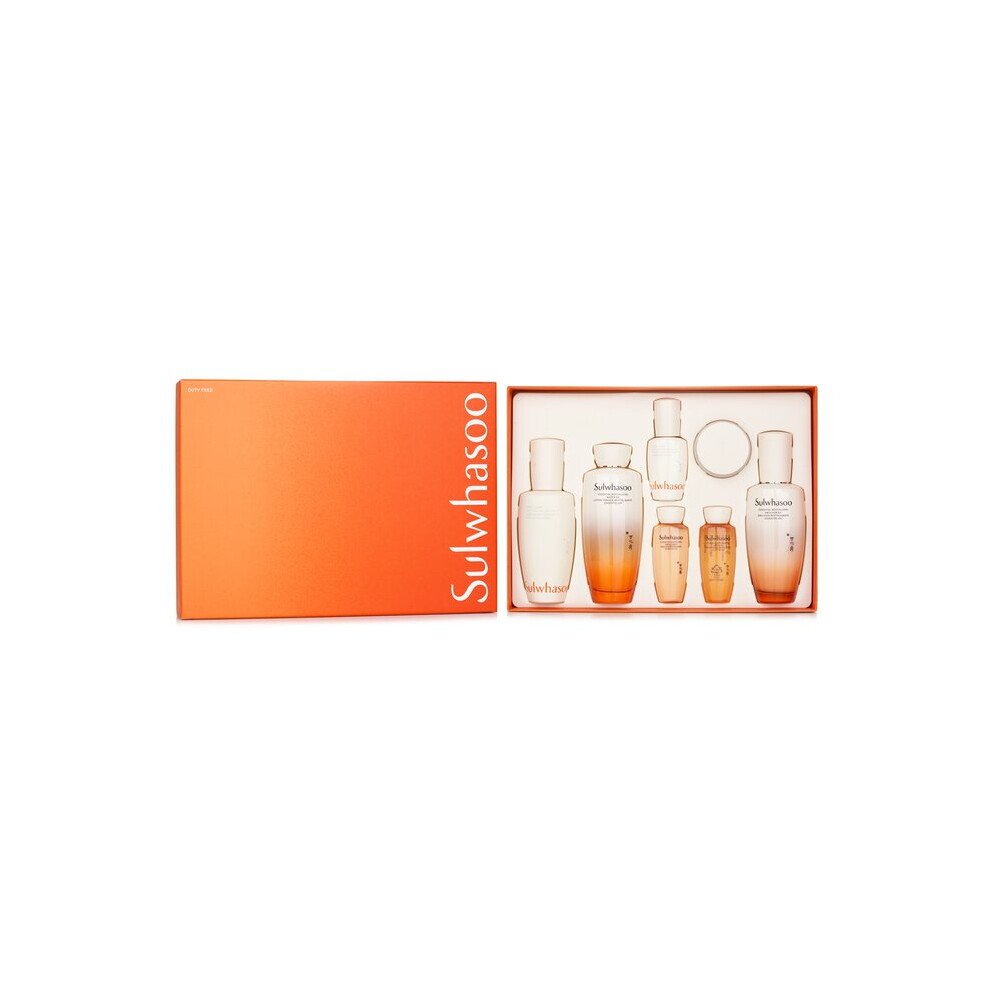 Sulwhasoo Essential First Care Set: First Care Activating Serum Vi 90Ml+Essential Revitalizing Emulsion Ex 125Ml+Essential Revitalizing 3Pcs