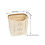 Living And Home Collapsible Portable Laundry Basket, Cream 6
