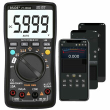 BSIDE ZT-300AB Digital Multimeter Wireless Technology Ammeter True RMS Auto Rang Intelligent Analog Voltmeter Capacitor Tester