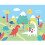 (Large (3.5m X 2.8m)) Dinosaur Land - Green 2