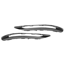 Auto Nebel Scheinwerfer KüHler Grill Chrom Leiste für W204 C200 C280 C350