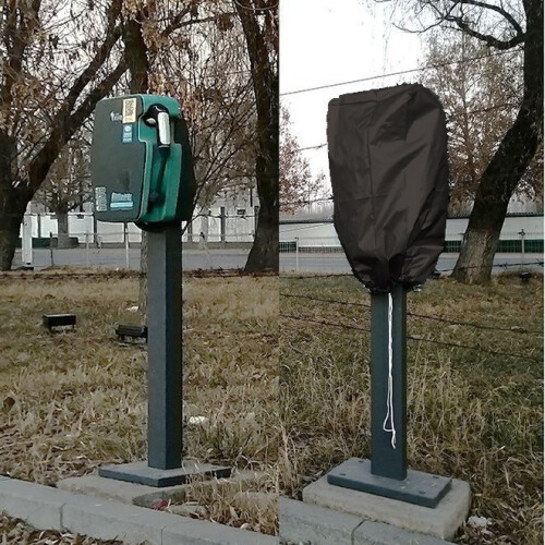 Κάλυμμα προστασίας από τη βροχή και τον ήλιο για φορτιστή ηλεκτρικού οχήματ