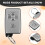 Car  Card Remote Car Key Shell Case Fob 5 Button For  Alphard Estima Vellfire 7